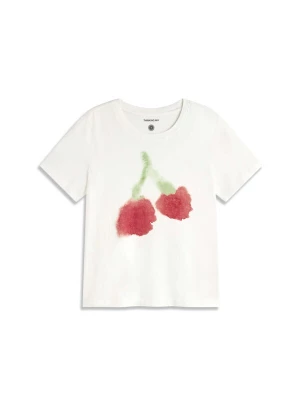 Foto van product Thinking MU Shirt 'Ida' groen / kersrood / wit
