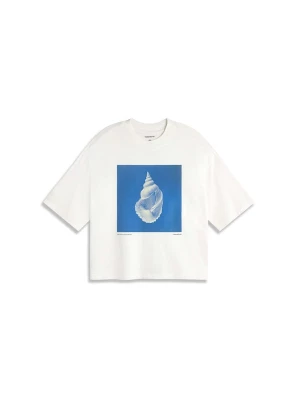 Foto van product Thinking MU Shirt 'Lena' blauw / natuurwit