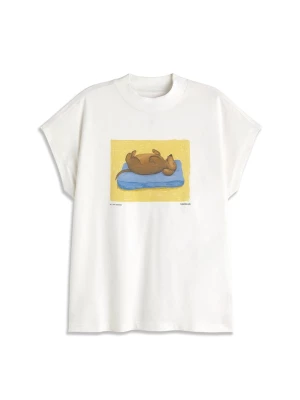 Foto van product Thinking MU Shirt 'Volta' blauw / bruin / geel / wit