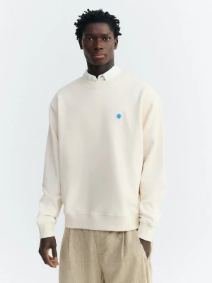 Foto van product Thinking MU Sweatshirt 'Sol Leon' crème / lichtblauw