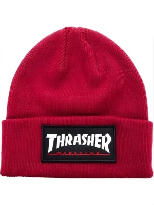 Foto van product THRASHER Muts 'LOGO PATCH BEANIE' rood