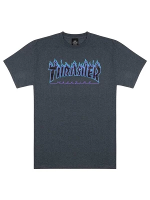 Foto van product THRASHER Shirt 'FLAME' donkergrijs