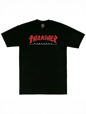 Foto van product THRASHER Shirt 'GODZILLA' zwart