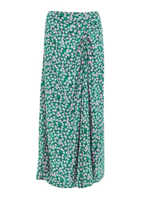 Foto van product Threadbare Rok 'Taz' groen / lila / zwart / wit