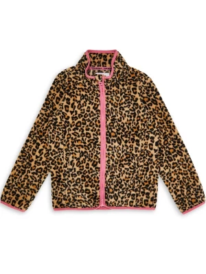 Foto van product Threadgirls Fleece jas bruin / pink / zwart