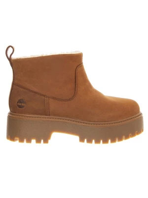 Foto van product TIMBERLAND Laarzen 'Stone Street Mid Warm Lined Boot Rust Nubuck - Women's Warm-Lined Nubuck Mid Boots' bruin