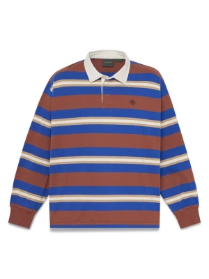 Foto van product TIMBERLAND Shirt blauw / donkerbruin / wit