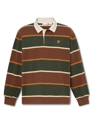 Foto van product TIMBERLAND Shirt 'Rugby' lichtbeige / bruin / donkergroen / oranje
