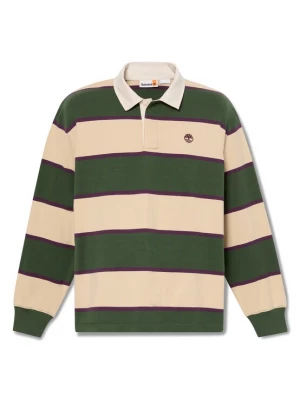 Foto van product TIMBERLAND Shirt 'Rugby' lichtbeige / donkergroen / lila