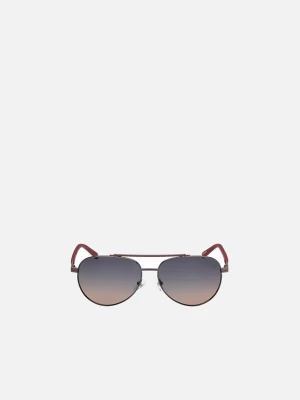 Foto van product TIMBERLAND Zonnebril 'Timberland TB00039 Shiny gunmetal / 15 / 135 MAN Sunglasses' grijs
