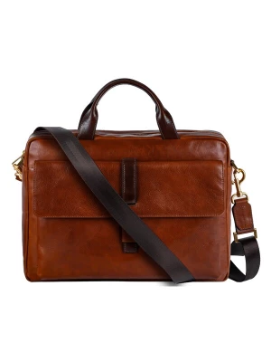 Foto van product Time Resistance Laptoptas 'The Chateau' cognac