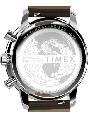 Foto van product TIMEX Digitaal horloge 'Waterbury Metropolitan' bruin / zilver