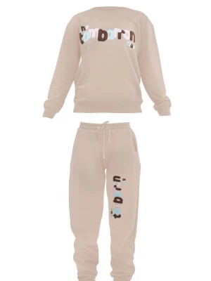 Foto van product Tom Barron Joggingpak ecru