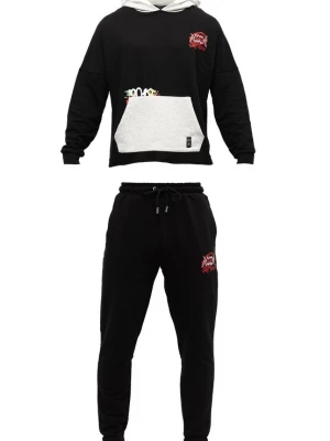 Foto van product Tom Barron Joggingpak gemengde kleuren / zwart