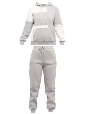 Foto van product Tom Barron Joggingpak grijs / wit