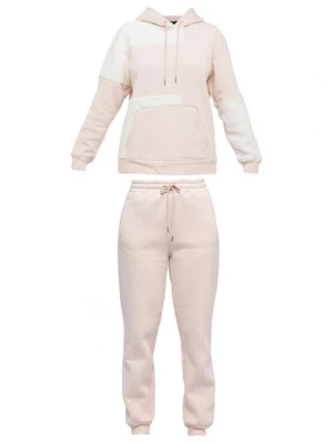 Foto van product Tom Barron Joggingpak lichtbeige / pastelroze