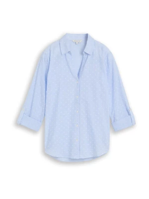 Foto van product TOM TAILOR Blouse lichtblauw / wit
