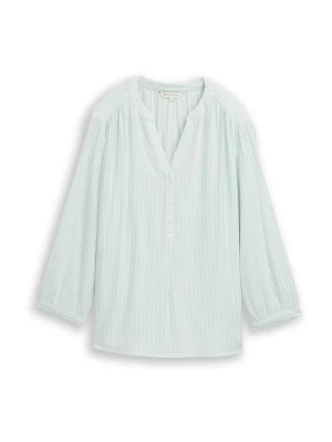 Foto van product TOM TAILOR Blouse mintgroen / wit