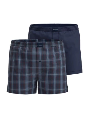 Foto van product TOM TAILOR Boxershorts blauw / navy / donkerrood / wit