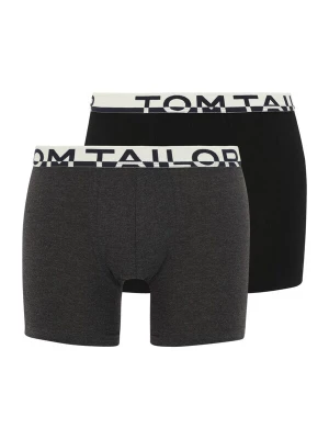 Foto van product TOM TAILOR Boxershorts donkergrijs / zwart / wit