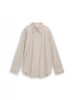 Foto van product TOM TAILOR DENIM Blouse bruin / offwhite