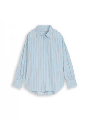 Foto van product TOM TAILOR DENIM Blouse lichtblauw / rood / zwart / wit