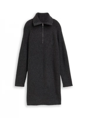 Foto van product TOM TAILOR DENIM Gebreide jurk antraciet