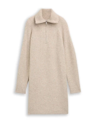 Foto van product TOM TAILOR DENIM Gebreide jurk beige