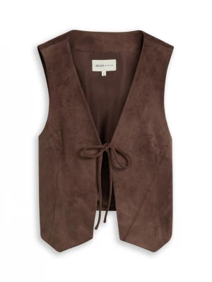 Foto van product TOM TAILOR DENIM Gilet donkerbruin