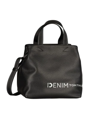Foto van product TOM TAILOR DENIM Handtas 'Marlow' zwart / wit