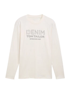 Foto van product TOM TAILOR DENIM Shirt zwart / wolwit