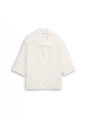 Foto van product TOM TAILOR Gebreid vest wolwit
