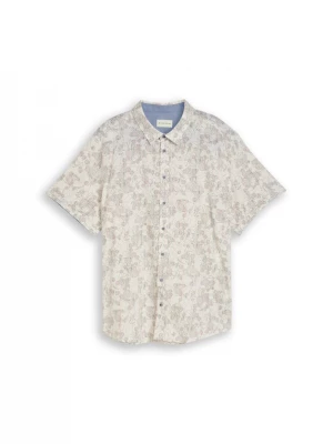 Foto van product TOM TAILOR Men + Overhemd beige / lichtgrijs