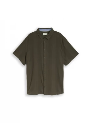 Foto van product TOM TAILOR Men + Overhemd olijfgroen
