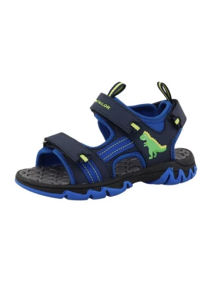 Foto van product TOM TAILOR Open schoenen blauw / navy / geel / groen