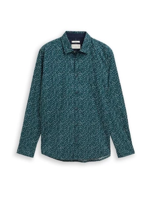 Foto van product TOM TAILOR Overhemd blauw / donkergroen / zwart / wit