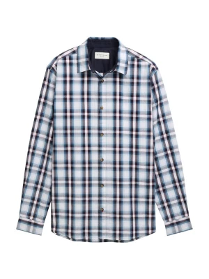 Foto van product TOM TAILOR Overhemd donkerblauw / rood / zwart / wit