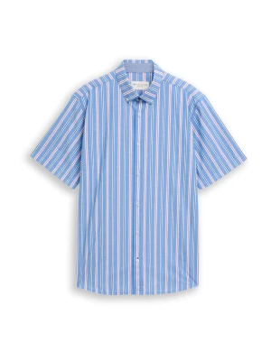 Foto van product TOM TAILOR Overhemd lichtblauw / kersrood / zwart / wit