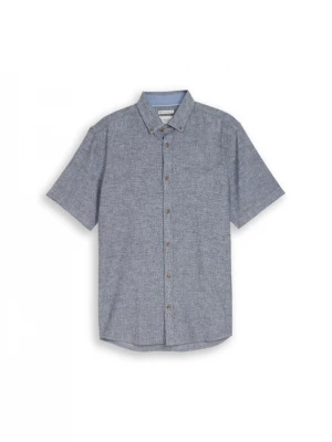 Foto van product TOM TAILOR Overhemd navy / blauw gemêleerd / cognac / wit