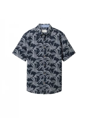 Foto van product TOM TAILOR Overhemd navy / grijs