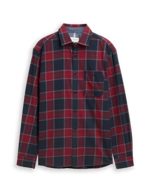 Foto van product TOM TAILOR Overhemd navy / saffier / wijnrood / donkerrood