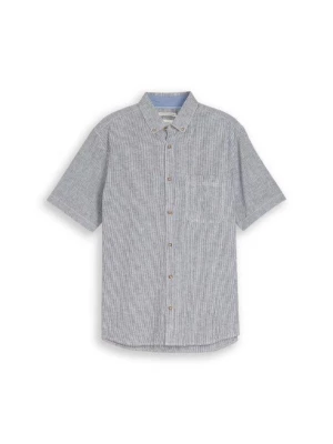 Foto van product TOM TAILOR Overhemd navy / wit