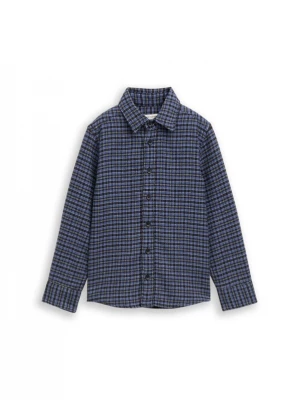 Foto van product TOM TAILOR Overhemd violetblauw / zwart / wit