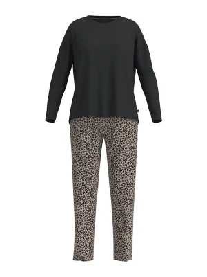 Foto van product TOM TAILOR Pyjama bruin / cappuccino / zwart