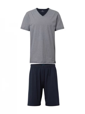 Foto van product TOM TAILOR Pyjama kort nachtblauw / donkergrijs