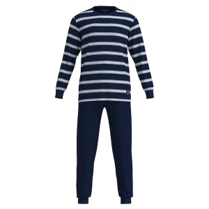 Foto van product TOM TAILOR Pyjama lang navy / wit