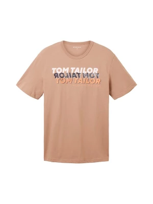Foto van product TOM TAILOR Shirt beige / bruin / zwart / wit