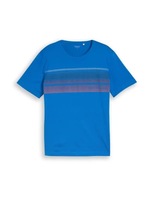 Foto van product TOM TAILOR Shirt blauw / cranberry / zwart / wit