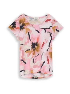 Foto van product TOM TAILOR Shirt donkerbeige / rosa / pastelroze / zwart