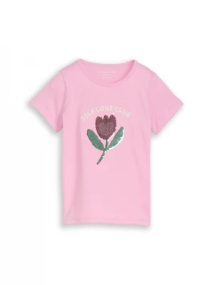 Foto van product TOM TAILOR Shirt donkergroen / lila / rosa